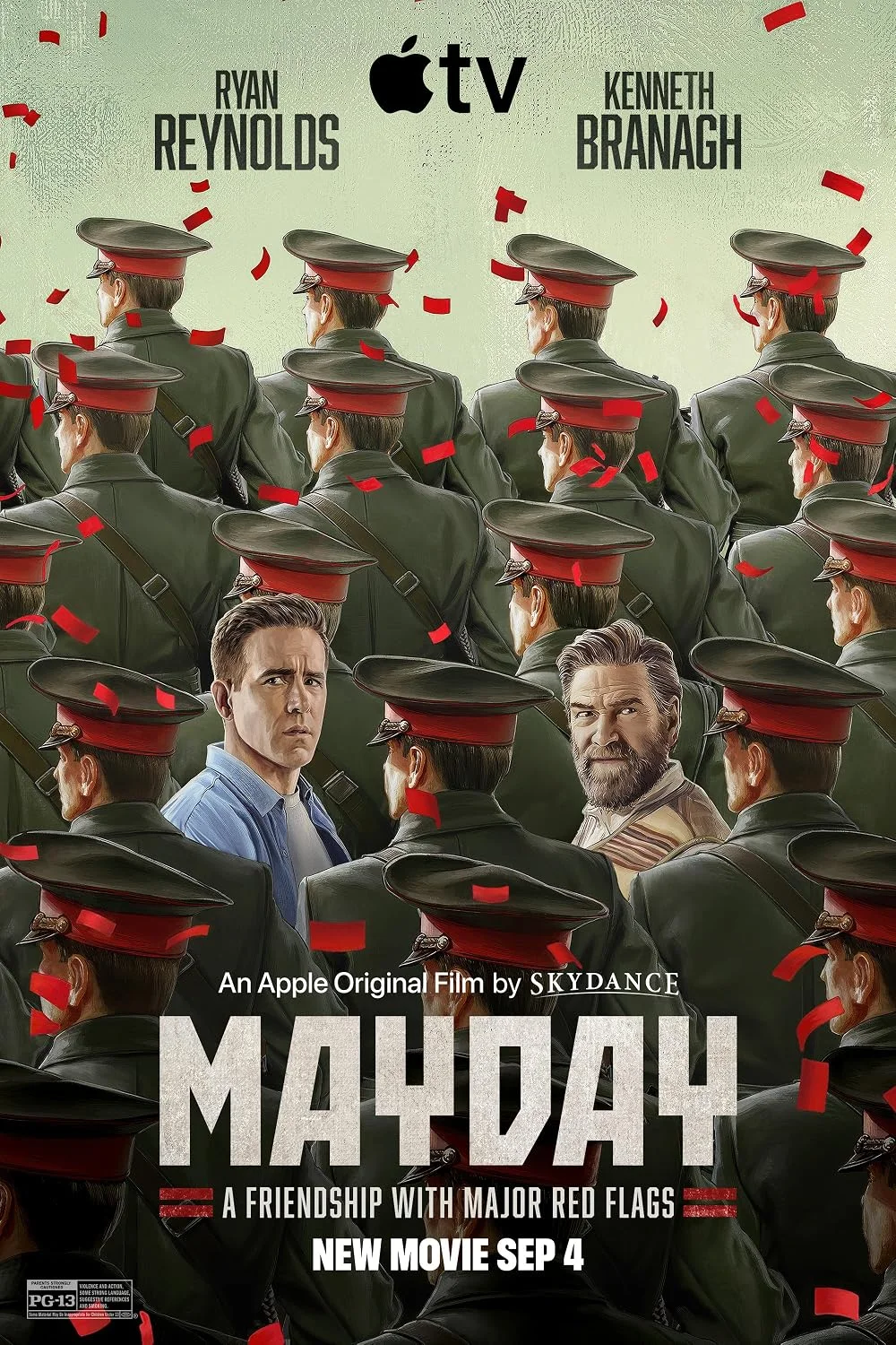 Mayday Review: Ryan Reynolds and Kenneth Branagh Go Full ’80s Buddy Movie
