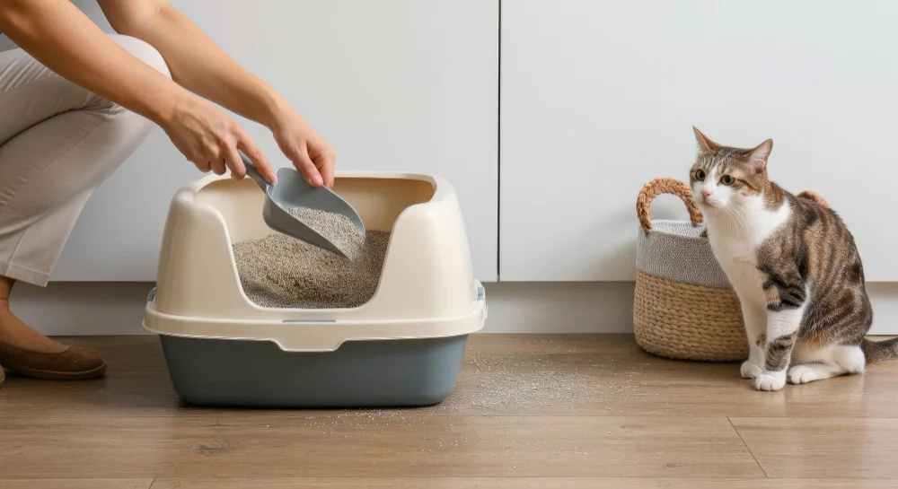Where Should You Put a Cat's Litter Box? Quiet, Accessible, and Hard to Ambush